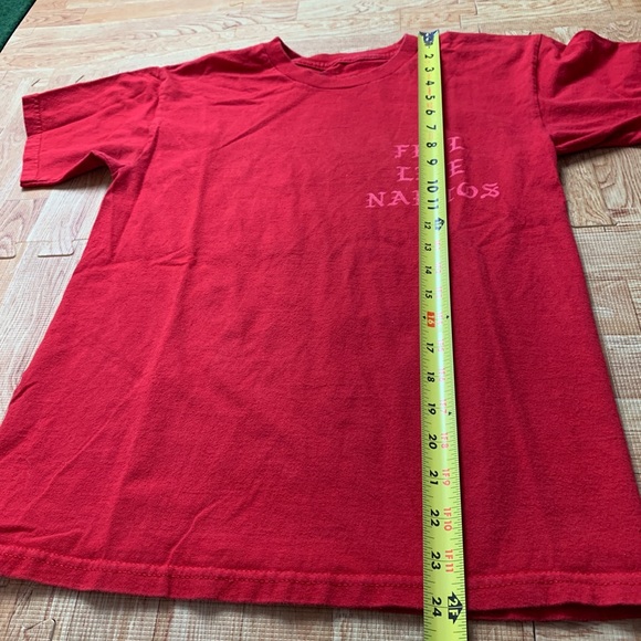 Kanye West Shirt Red Size Small I Feel Like Narcos Pablo Graphic Tee Migos AC - Picture 7 of 7